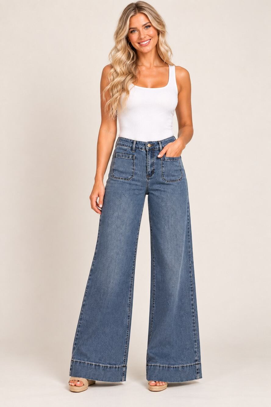 NWOT Kumni Wide Leg Jeans - Size 18